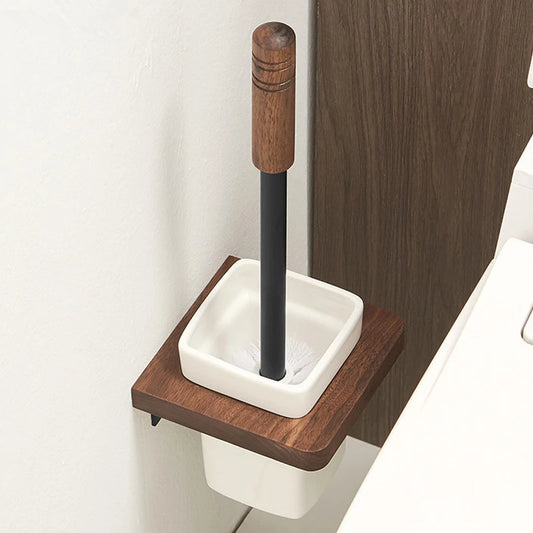 Design WC borstel zwart goud – Chic en opvallend
