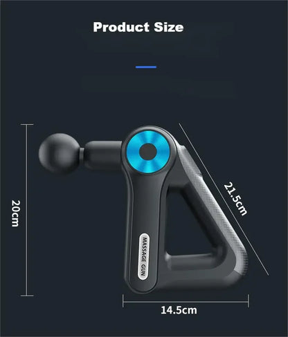Massage gun met vorkkop – Ideaal voor ruggengraat