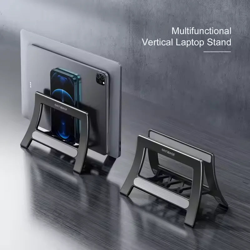 Laptop standaard met luxe uitstraling