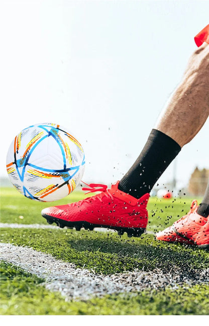 Voetbal met opvallend patroon – Makkelijk te volgen