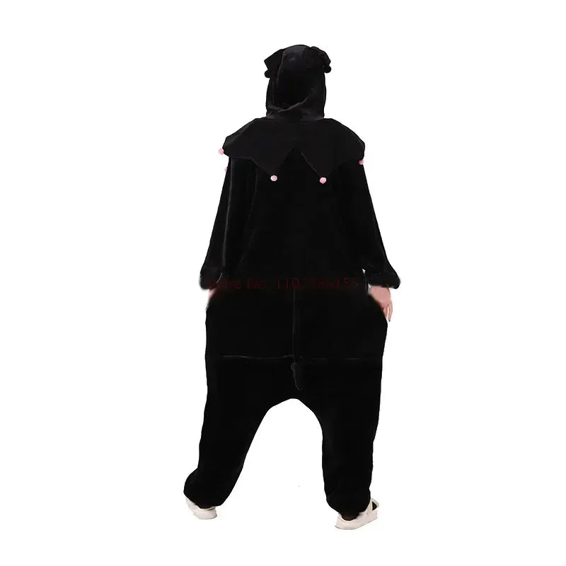 Onesie volwassenen met rits – Makkelijk aan en uit