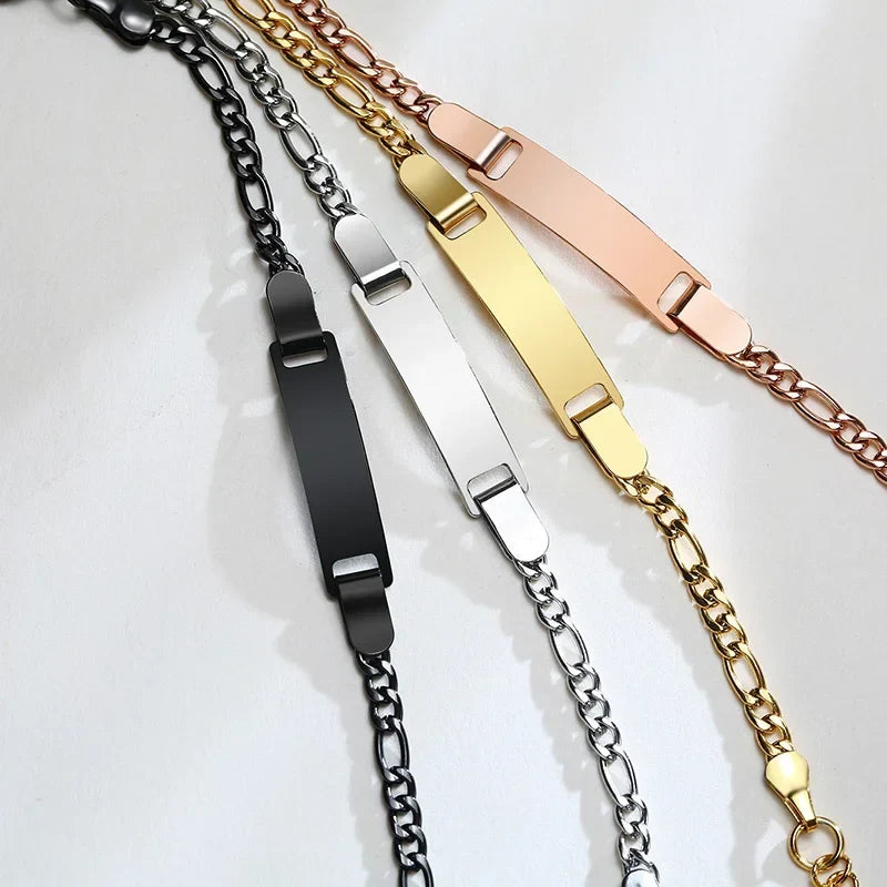 Armband met gravure als geboortecadeau