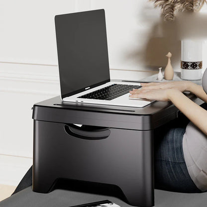 Schootdienblad voor laptop, eten en hobby’s