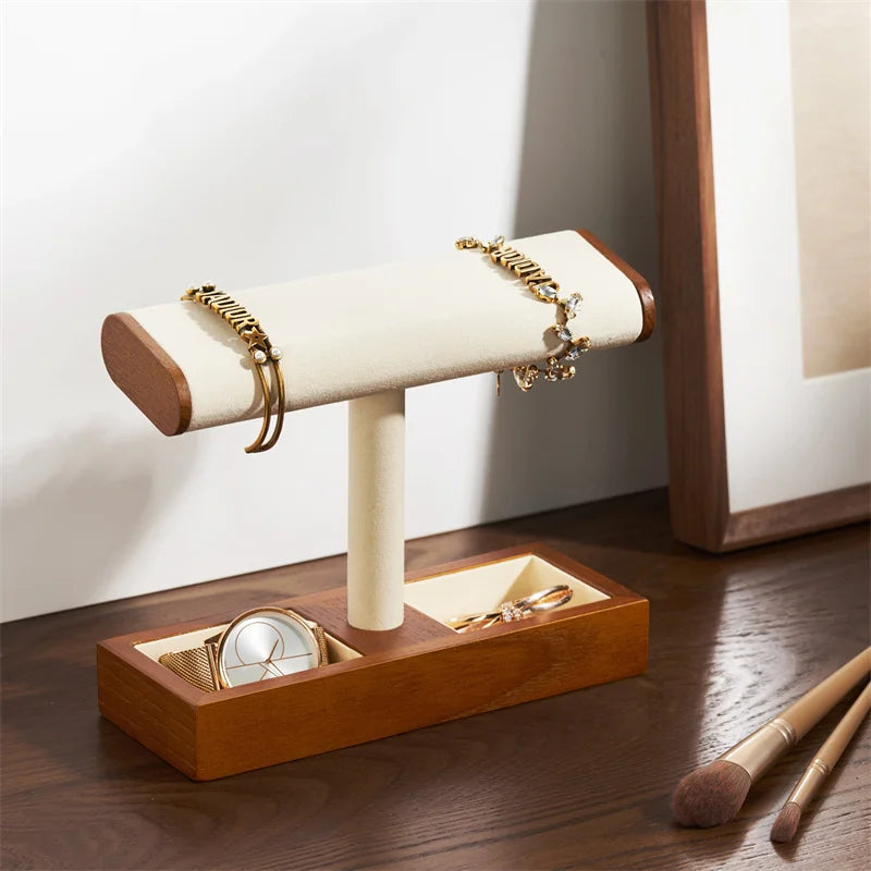 Sieraden standaard met velvet top – Voorkomt beschadiging