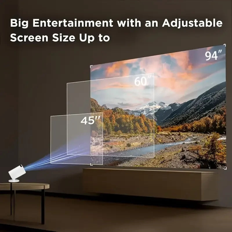 Projector met keystone correctie