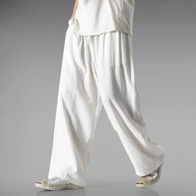 Linnenmix broek man met casual look – Voor dagelijks gebruik