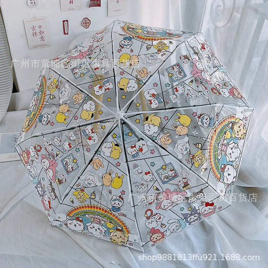 HEMA paraplu met stijlvolle streepdesign