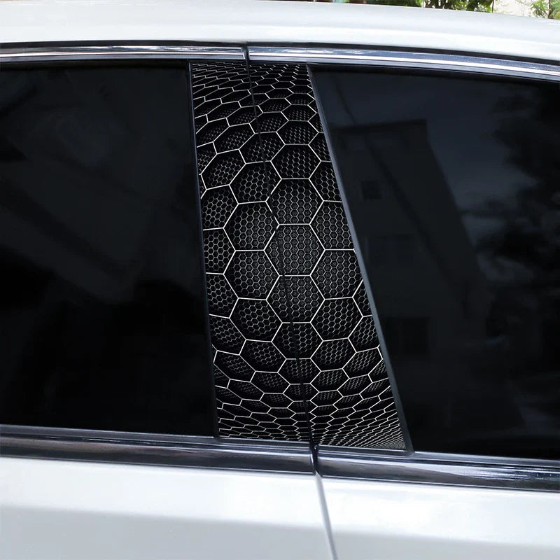 Auto stickers - Hexagonaal design voor een unieke uitstraling