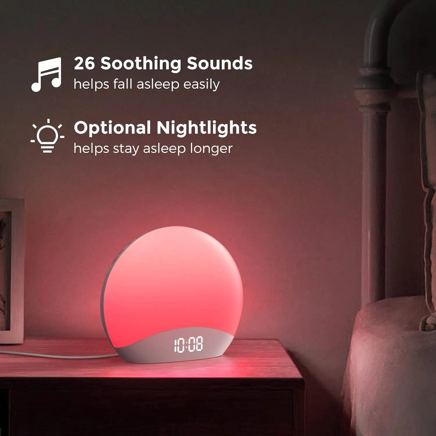 Wake up light met sunrise simulatie – Word fris wakker