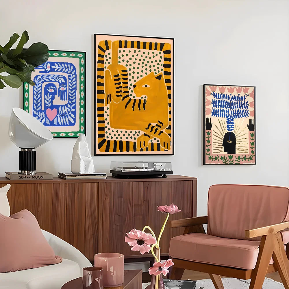 Poster in barok of klassiek thema