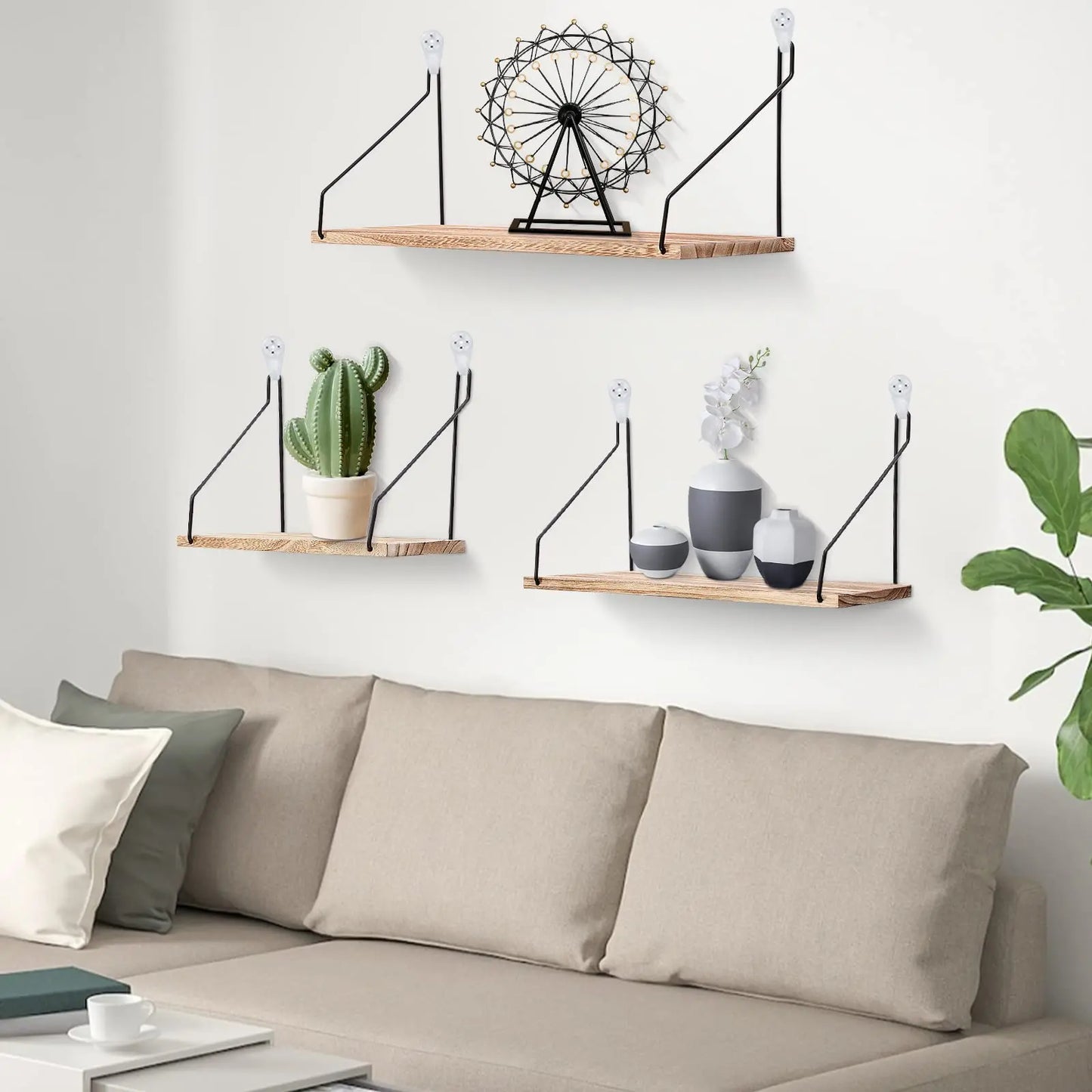 Hangdecoratie voor de woonkamer – Verticale eyecatchers