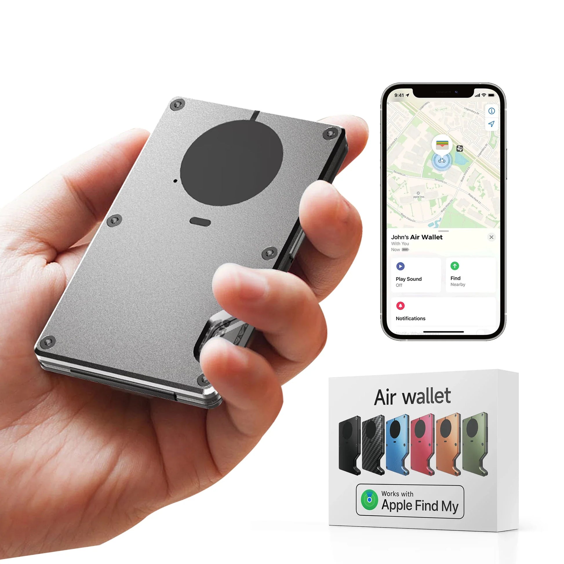 Heren pasjes houder met magneetsluiting – Elegant en veilig