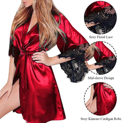 Ochtendjas voor dames - zijdezachte elegantie voor een ontspannen ochtend