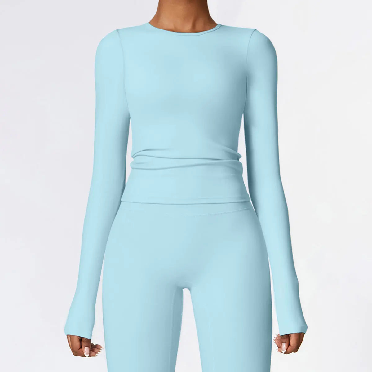 Comfortabele yoga outfit met flexibele stof