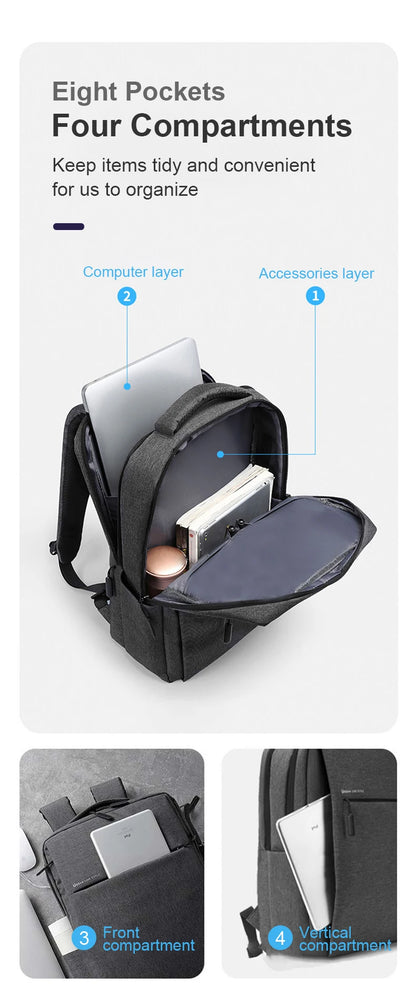 Heren laptoptas met tijdloos ontwerp – Stijlvol en functioneel