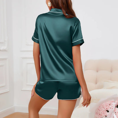 Dames pyjama winter met warme fleece voering