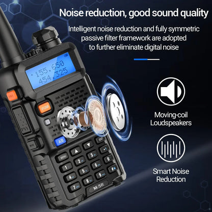 Walkie talkie professioneel met trilfunctie