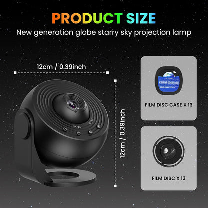 Multicolor projector sterrenhemel lamp