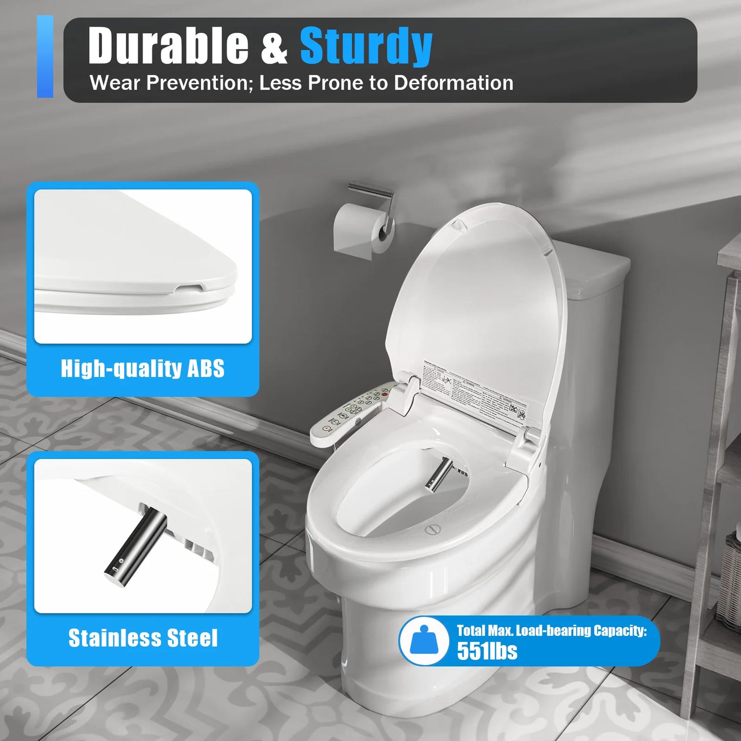 WCbril voor standaard toiletpot – Past altijd