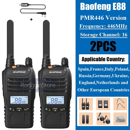 Walkie talkie Action in camouflagekleur