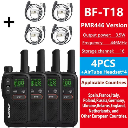 Walkie talkies – Plezier voor jong en oud