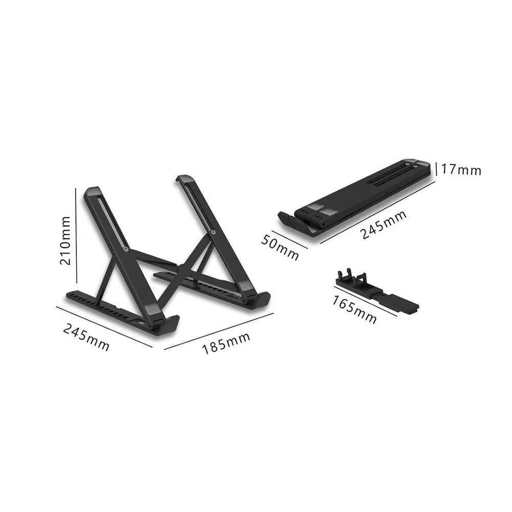 Laptop standaard Action met flexibele functies