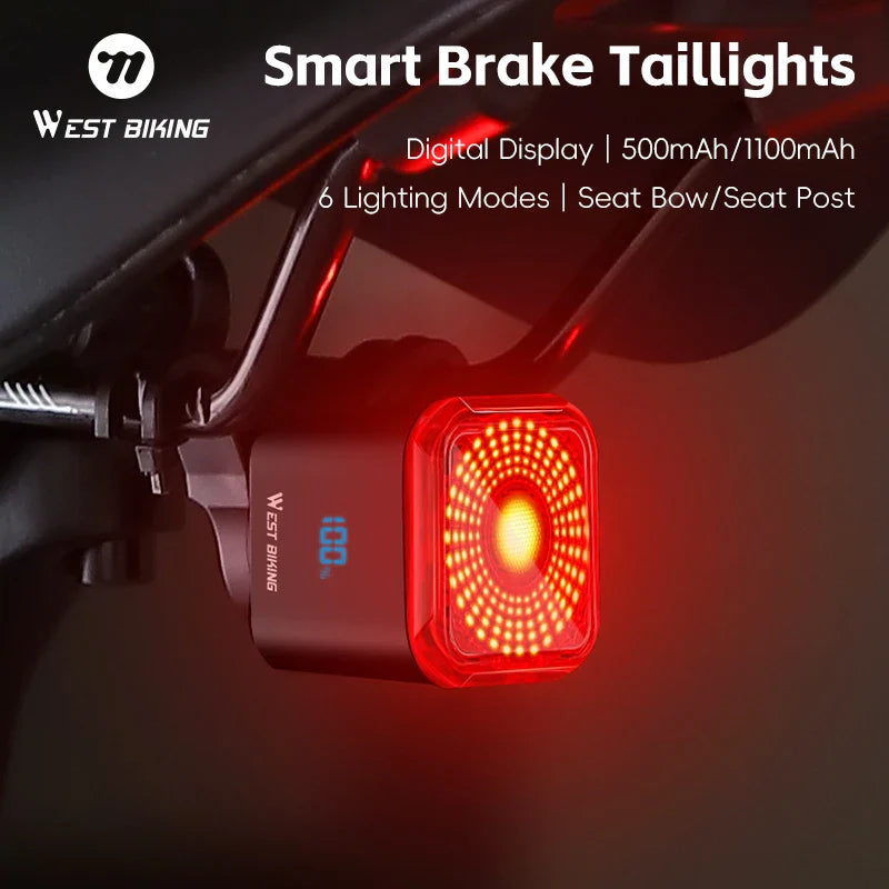 Fietslamp LED met stevige montageband