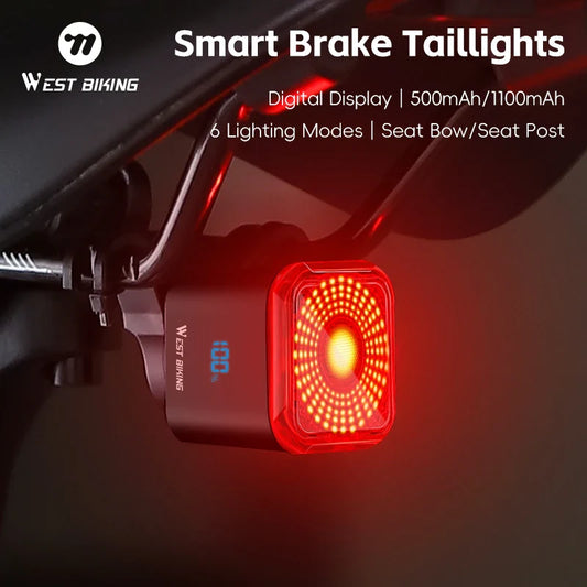 Fietslamp LED met stevige montageband