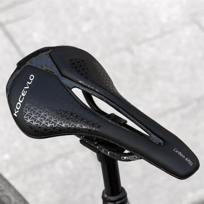 Comfortabel fietszadel met veersysteem