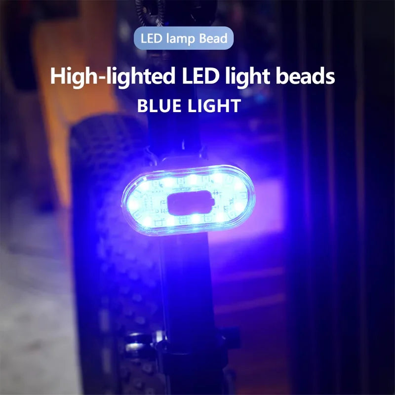 Fietslamp Action in zwart kunststof design