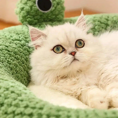 Pluche kattenmand groot – Heerlijk warm voor de winter