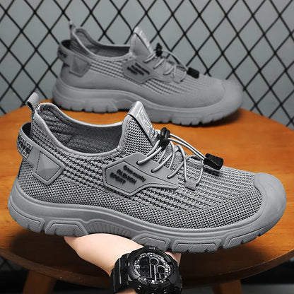 Zomerse schoenen met elastische instap voor heren