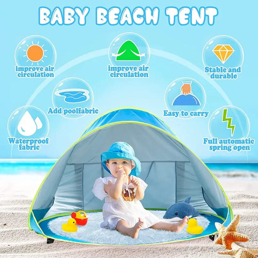 Pop-up tent ideaal voor weekendtrips – Licht en handig