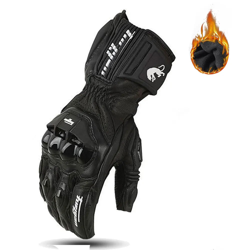 Winterhandschoenen heren van soepel leder