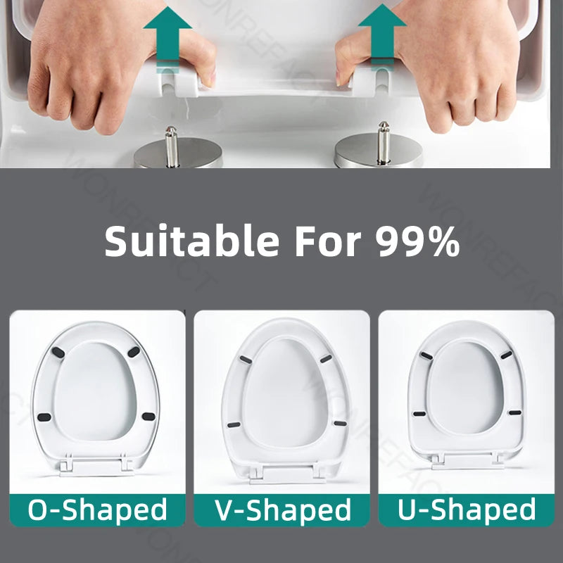 Gamma toiletbril met montage set – Direct klaar voor gebruik