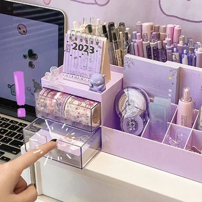 Witte desk organizer – Fris en professioneel
