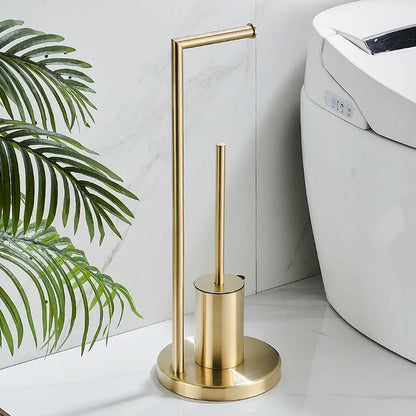 Toilet borstel in keramische houder – Elegant en stevig
