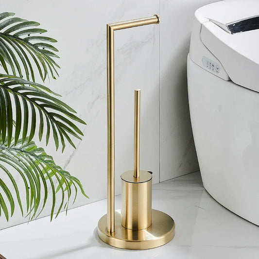 Toilet borstel in keramische houder – Elegant en stevig