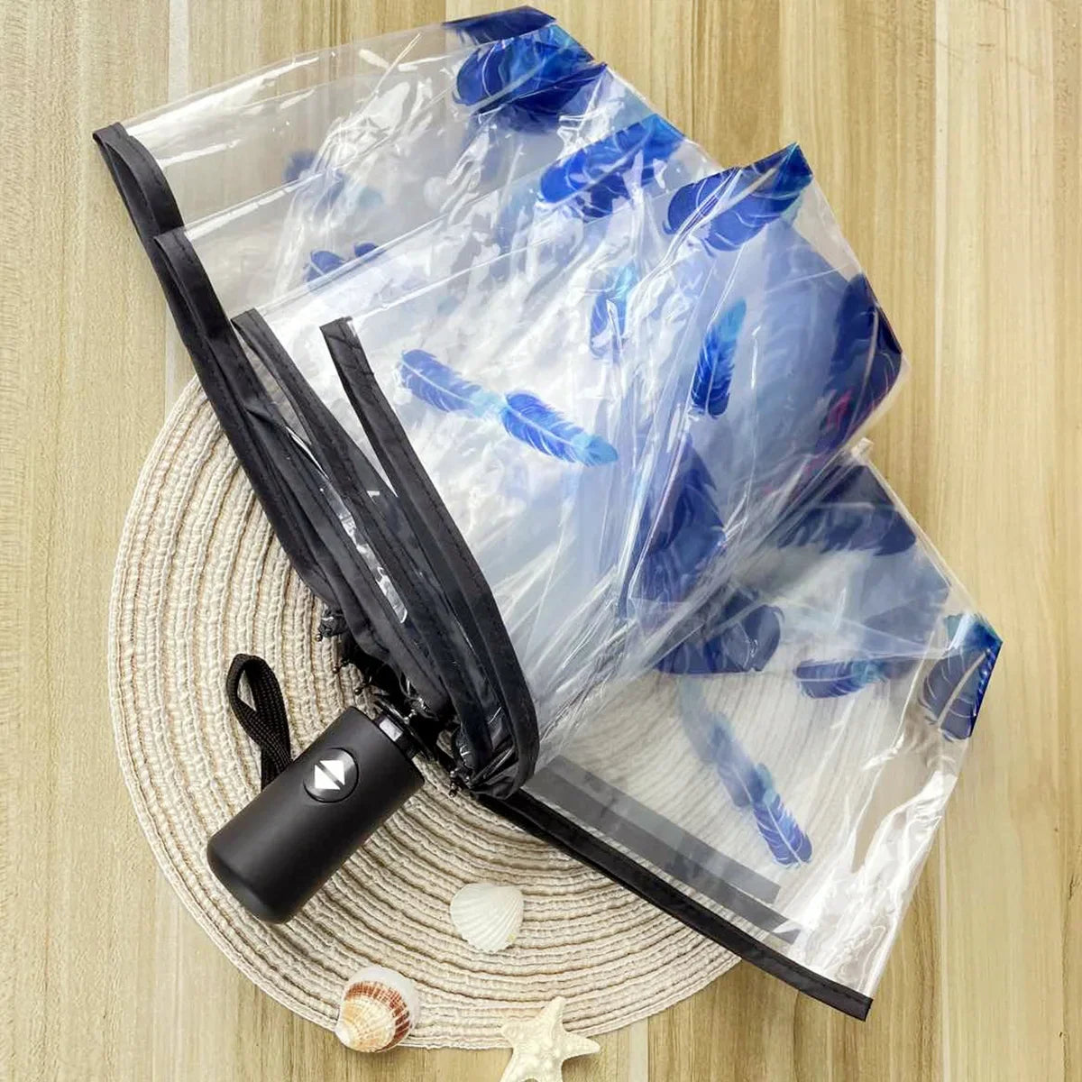Opvouwbare paraplu met antislip handvat