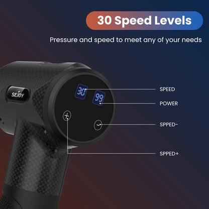 Massage gun met timerfunctie – Veilig en handig