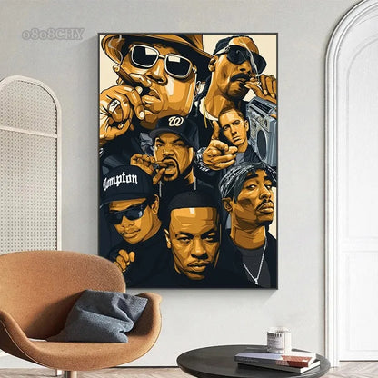 Moderne kunst posters voor creatieve interieurs
