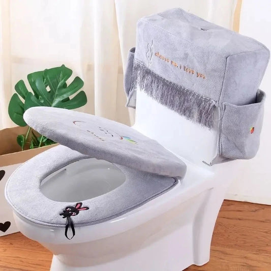 Toiletbril met verchroomde scharnieren – Luxe afwerking