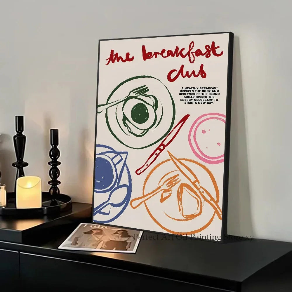 Stadsposter met skyline design