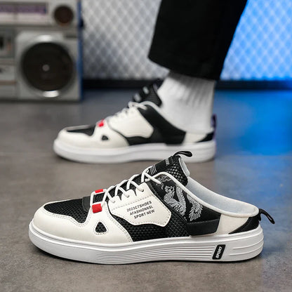 Instap sneakers voor heren met frisse kleuren