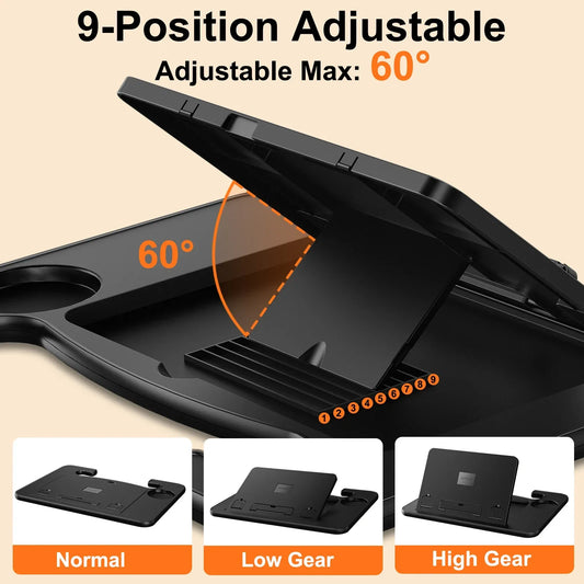 Opvouwbare laptop standaard voor studenten