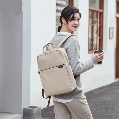 Dames laptoptas rugzak met verstevigde rug – Comfort voor dagelijks gebruik