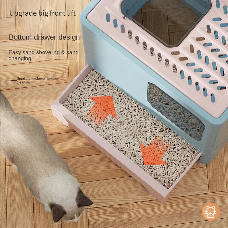Design kattenbak met zachte binnenkant – Comfort voor je kat