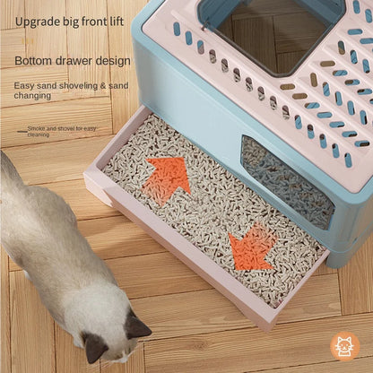 Design kattenbak met zachte binnenkant – Comfort voor je kat
