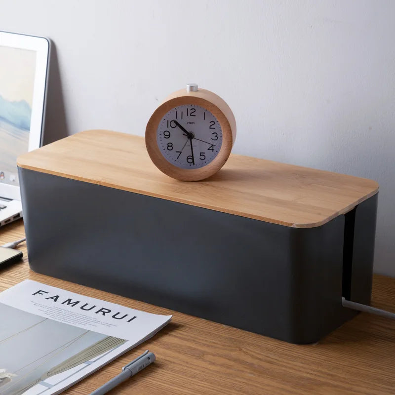 Organizer voor snoeren met ritsvak – Compact en stevig