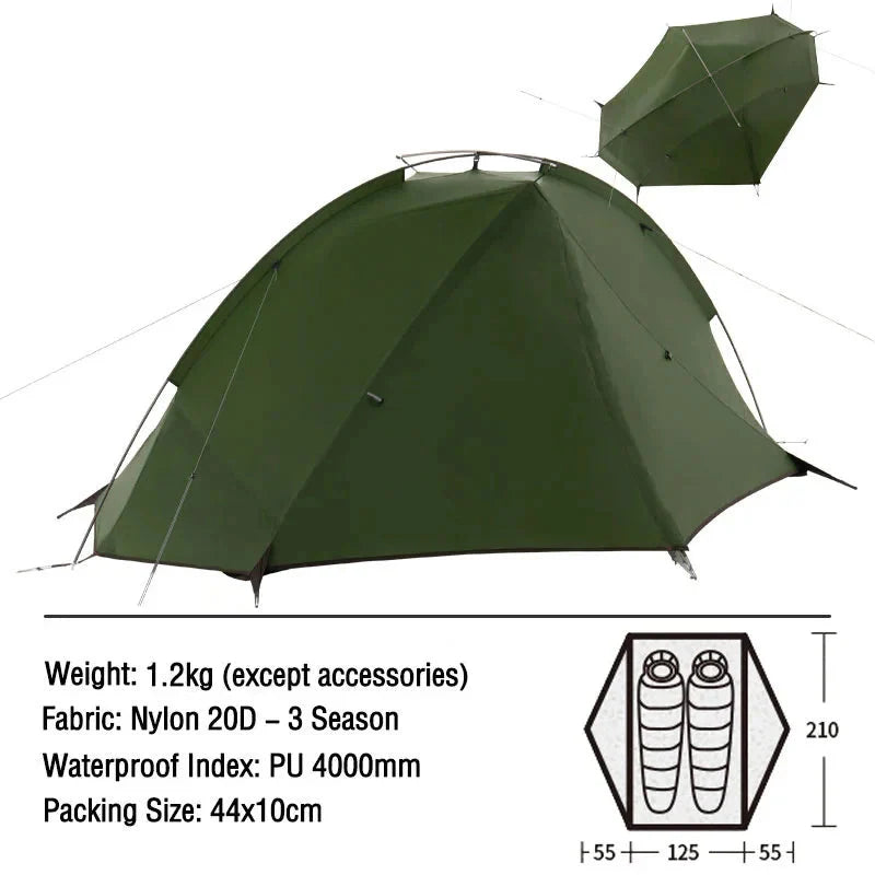 Decathlon tent met slimme opvouwmethode – Eenvoudig opbergen